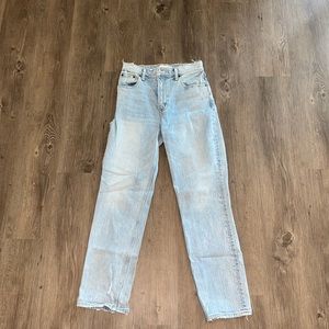 Abercrombie 90’s straight ultra high rise size 25 short
